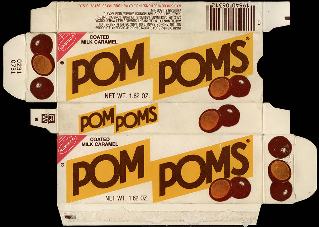 CC_Nabisco – Pom Poms – candy – mid-to-late 1970's – Kallok Collection | CollectingCandy.com
