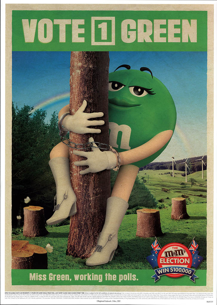 Vintage print ad advertisement Candy M&M's Crispy Do Not
