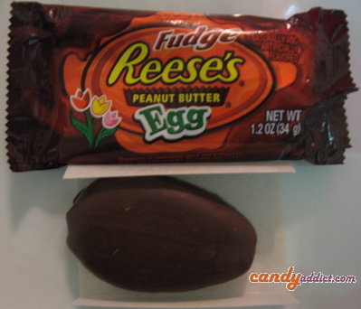 Reese's Fudge Egg - Easter 2008 - Image source:  CandyAddict.com
