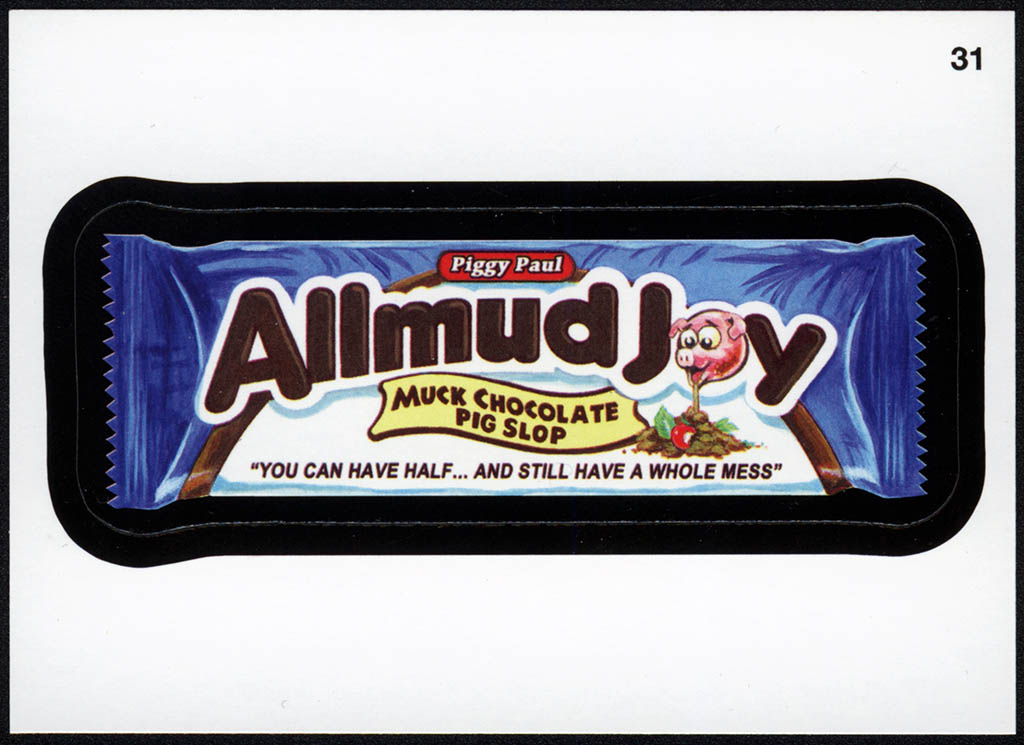 Wacky Packages 2013 All-New Series 10 - Allmud Joy
