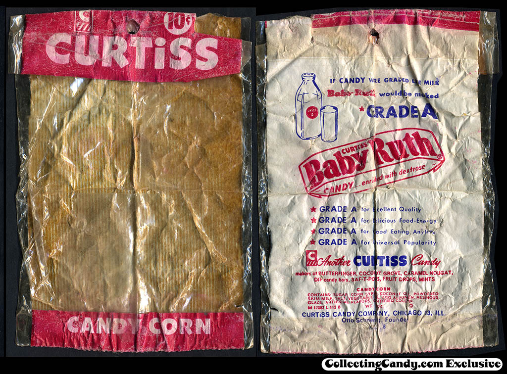 Curtiss - 10-cent candy corn package - 1950's