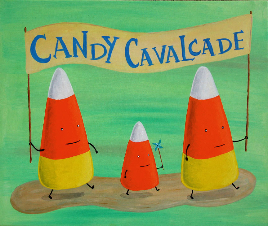 Candy Cavalcade - from The World of Mr. Toast - By Dan Goodsell