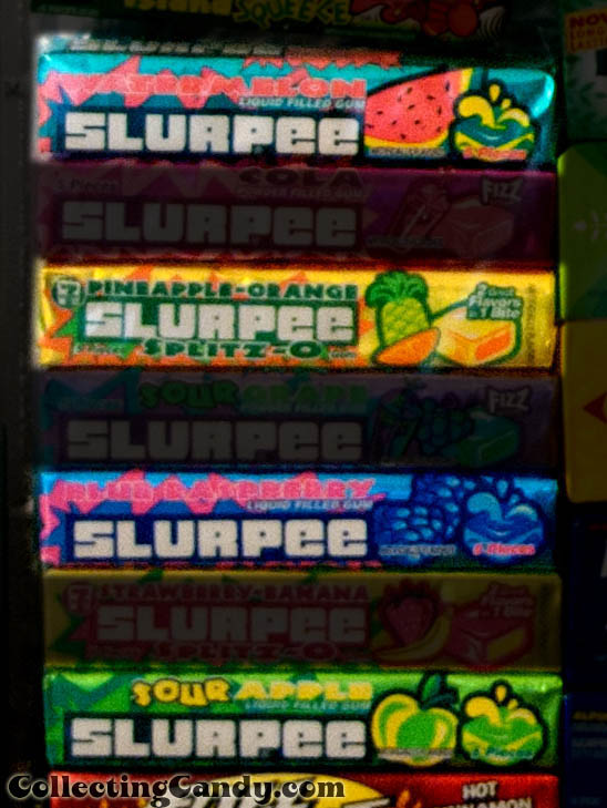 Slurpee Gum missing flavors - Jeff Nelson collection_Highlighted
