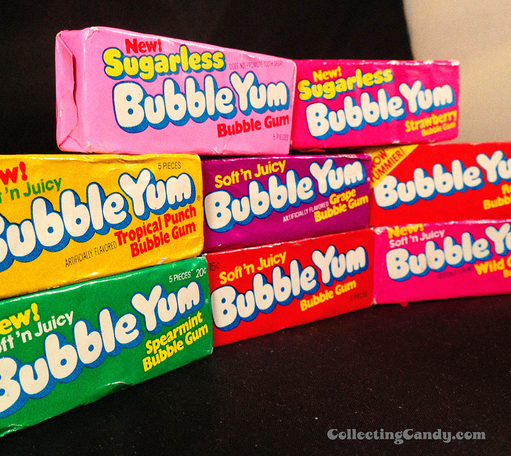 Bubble Yum Packs of the 70's