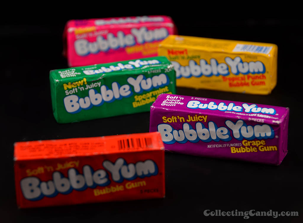 Bubble Yum Packs of the 1970's
