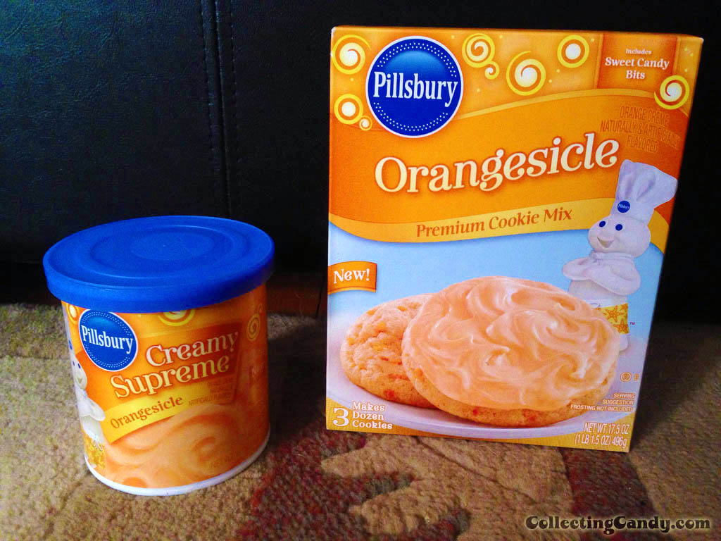 Pillsbury Orangesicle cookie mix and frosting - May 2013