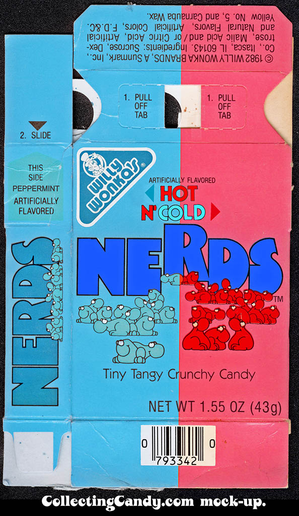 Nerds Hot and Cold - CollectingCandy mock-up