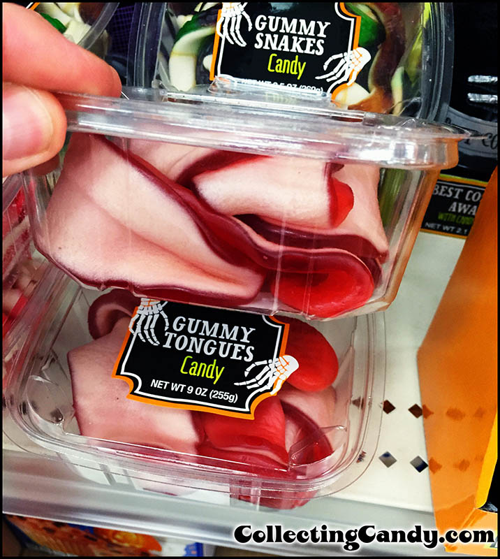 2014 Target Halloween Private Label Gross Gummies - Gummy Tongues Candy