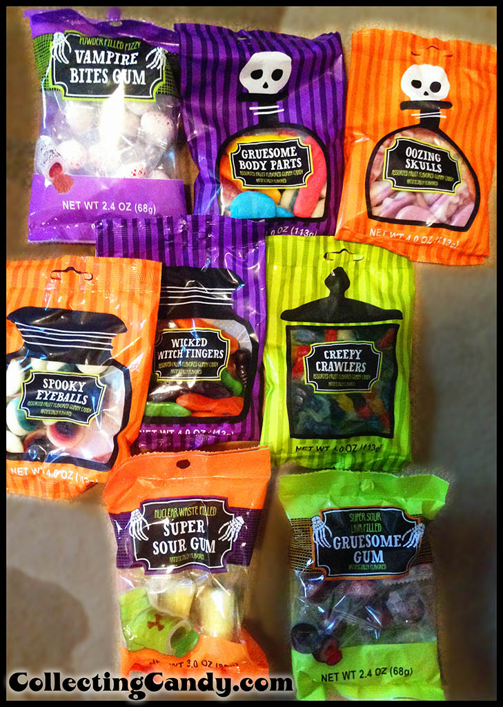 2014 Target Halloween Private Label Gummies and Gum at Home