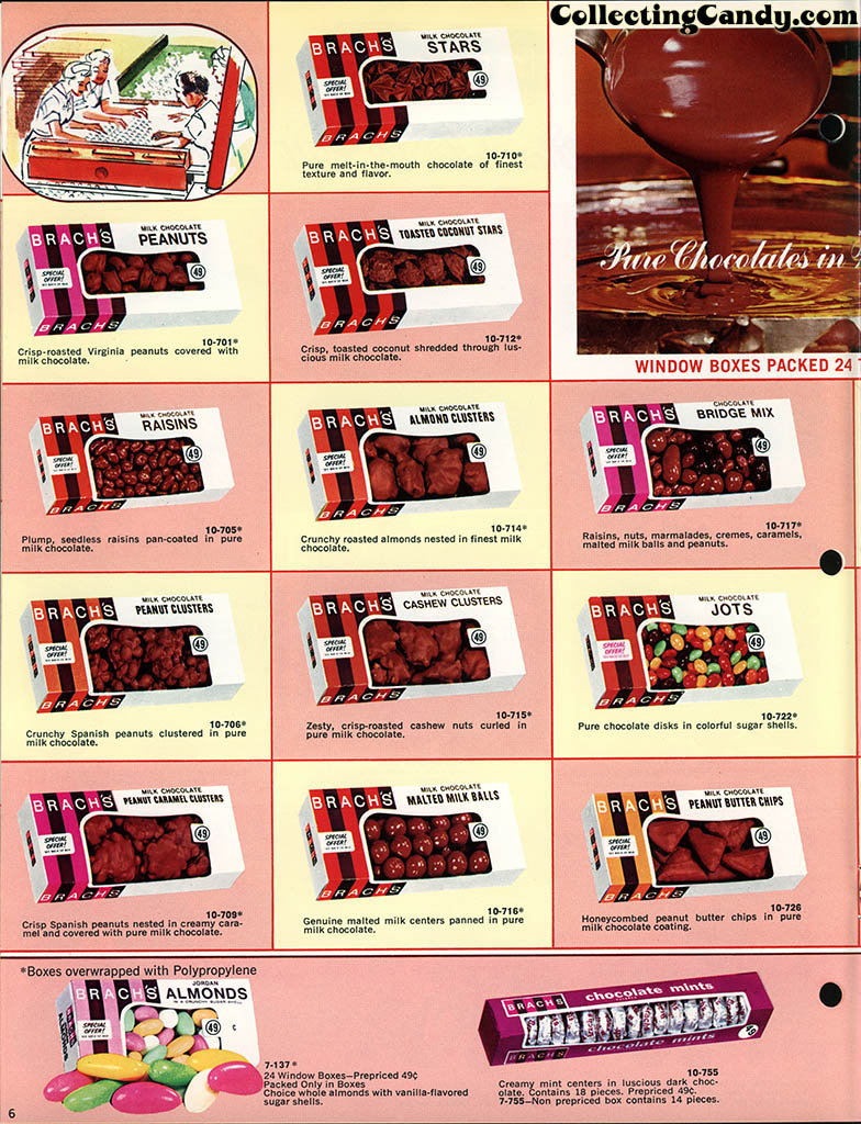 Brachs - Fall 1972 - Pure Chocolates and Fresh Candies catalog page 06
