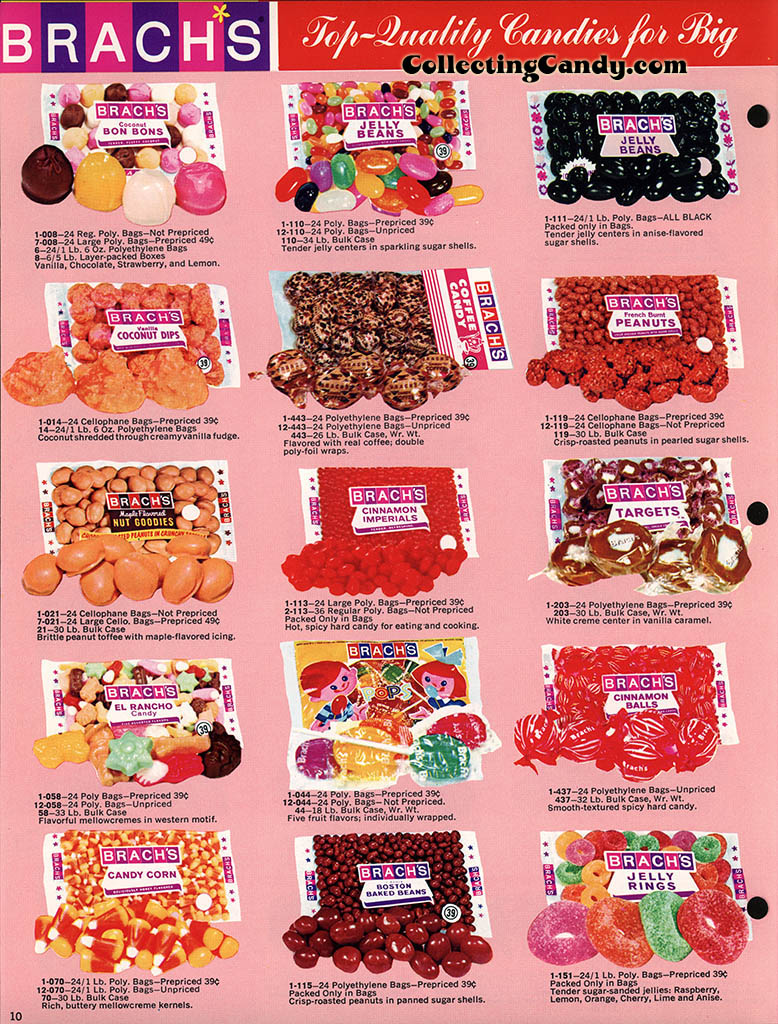 Brachs - Fall 1972 - Pure Chocolates and Fresh Candies catalog page 10