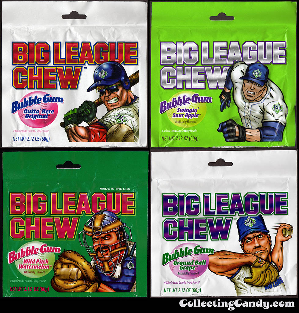 Ford Gum - Big League Chew - standard flavor assortment - 2014