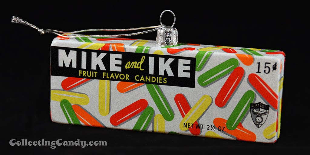 Kurt S Adler - Just Born Christmas Ornaments - 1960's-1970's Mike and Ike candy box - opened - 2014