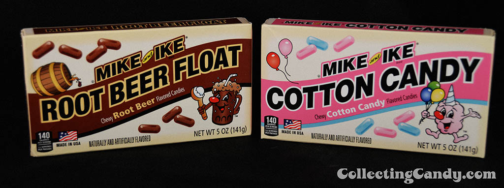 MIke and Ike Root Beer Float and Cotton Candy have returned for 2015