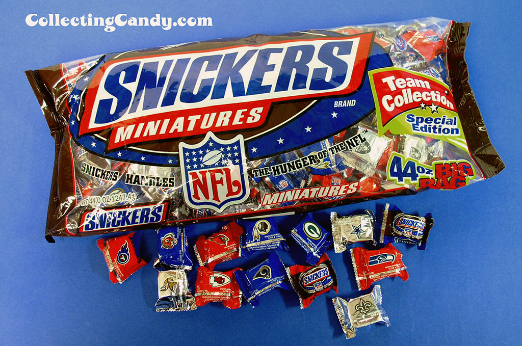 Snickers NFL Miniatures Photos from 2002