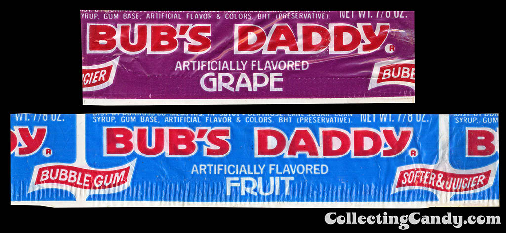 Donruss - Bub's Daddy wrapper partials - 1979-1980