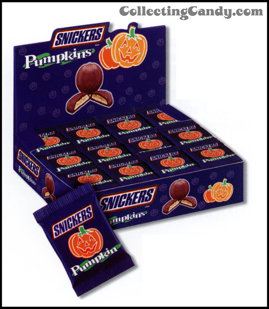 M&M_Mars_2003_Halloween Catalog - Close-ups - Snickers Pumpkins