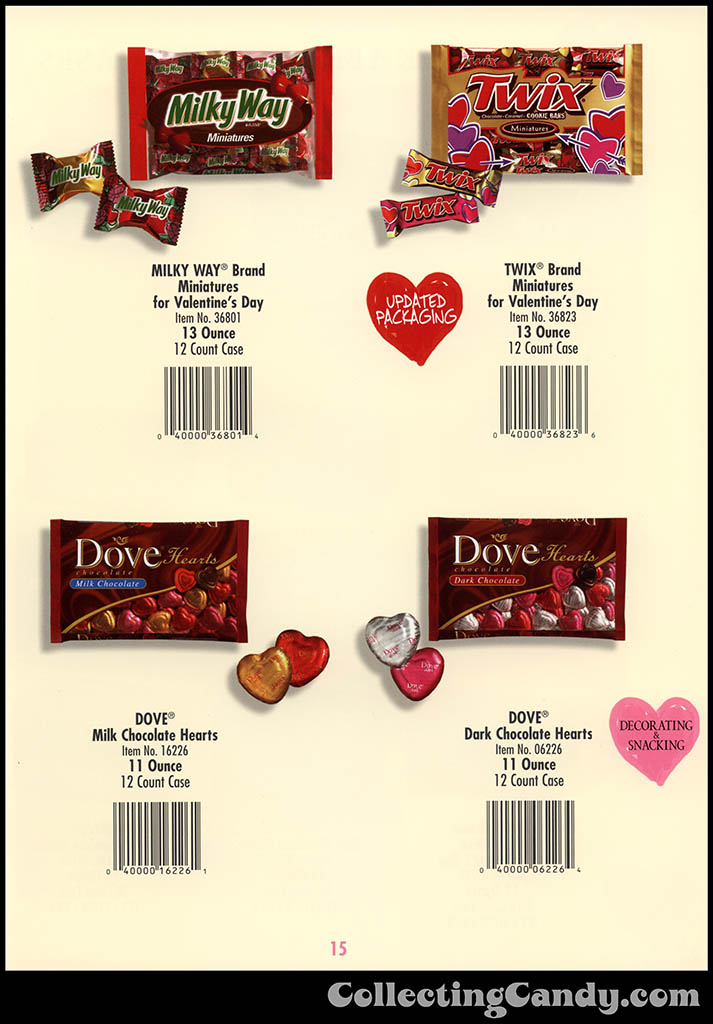M&M-Mars - Valentine's Day 2001 product catalog Page 0015