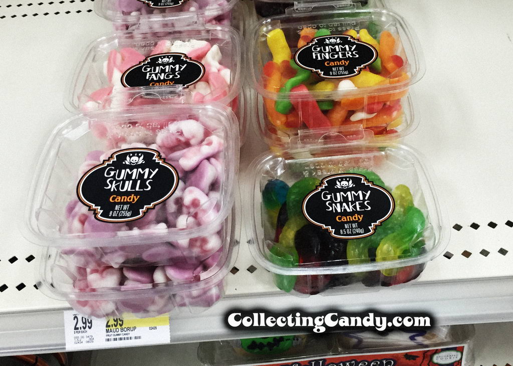 2016 Target Halloween private label clamshell gummies.