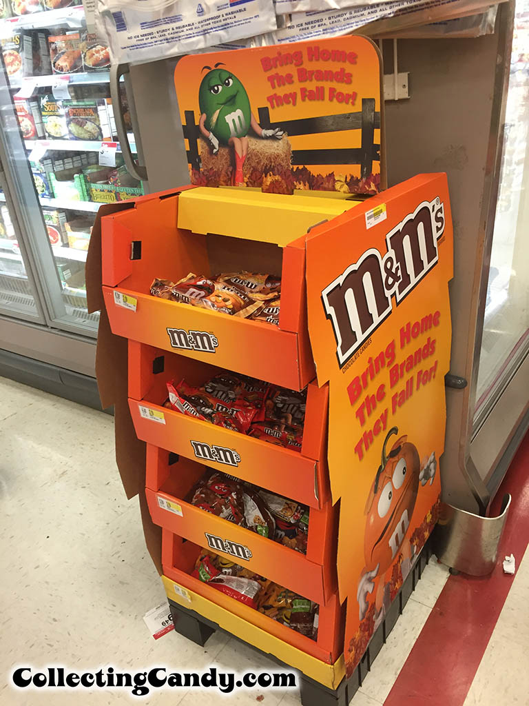 Fall and Halloween M&M's Target Display - August 28th 2016