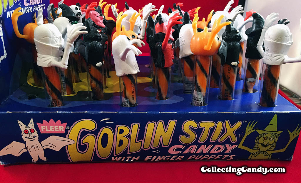 Fleer - 1980's Goblin Stix Candy display box photo