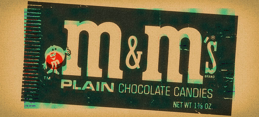 My M&M's Chocolate Candies Dark Green 1 LB (453g)